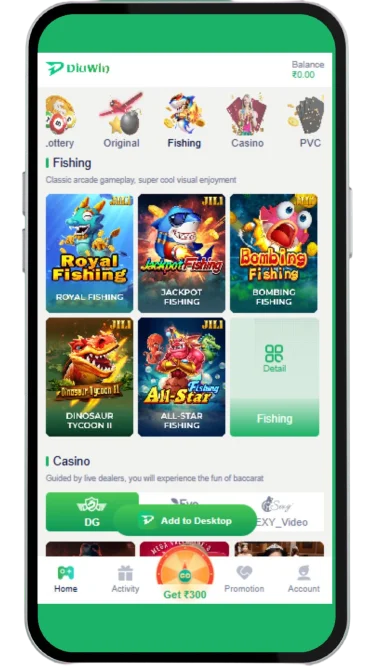 Fishing games